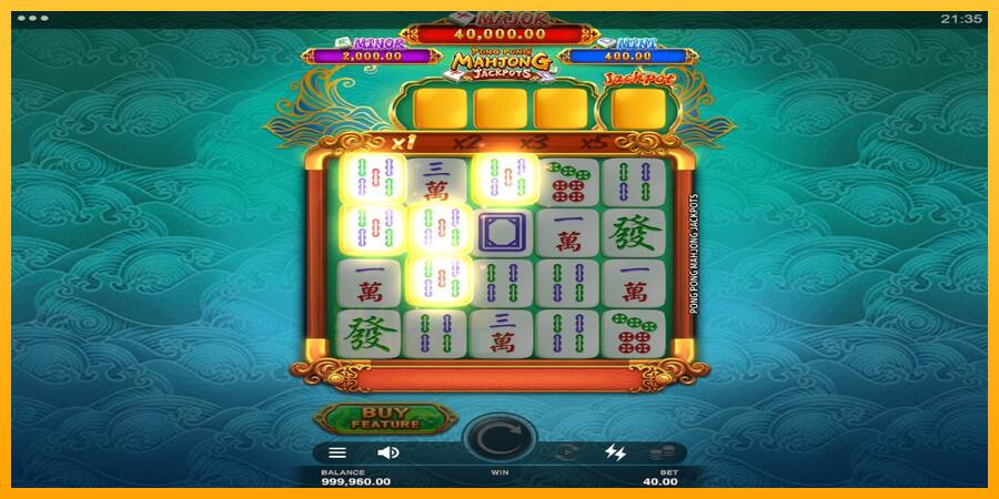 Pong Pong Mahjong Jackpots játékgép pénzért, kép 2