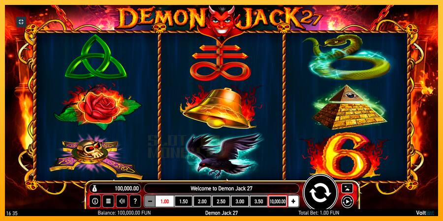 Demon Jack 27 játékgép pénzért, kép 1