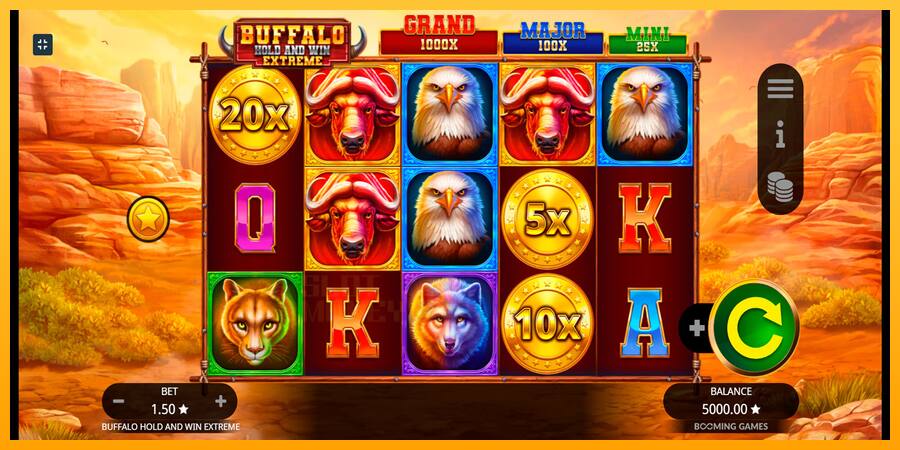 Buffalo Hold and Win Extreme játékgép pénzért, kép 1