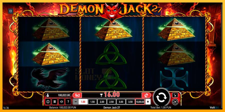 Demon Jack 27 játékgép pénzért, kép 5