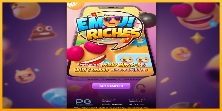 Emoji Riches játékgép pénzért, kép 1