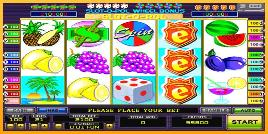 Slot-o-Pol játékgép pénzért, kép 3