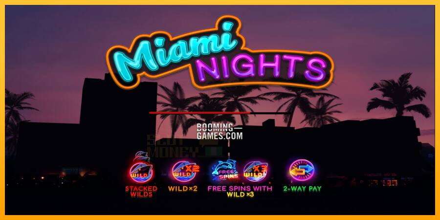 Miami Nights játékgép pénzért, kép 1