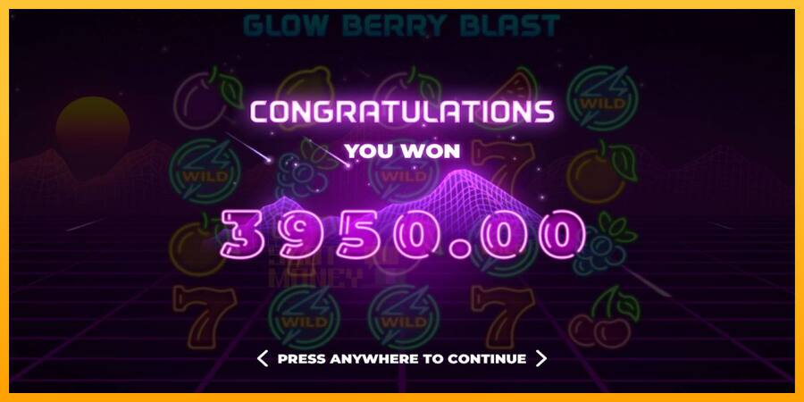 Glow Berry Blast játékgép pénzért, kép 5