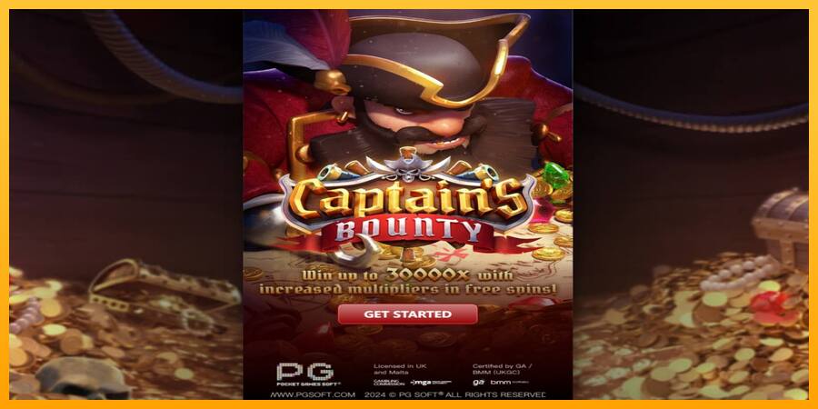 Captains Bounty játékgép pénzért, kép 1