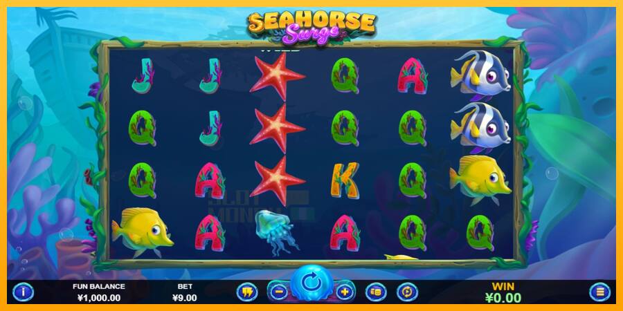 Seahorse Surge játékgép pénzért, kép 1