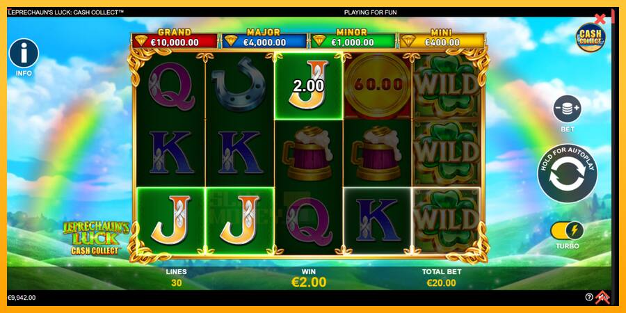 Leprechauns Luck Cash Collect Megaways PowerPlay Jackpot játékgép pénzért, kép 3