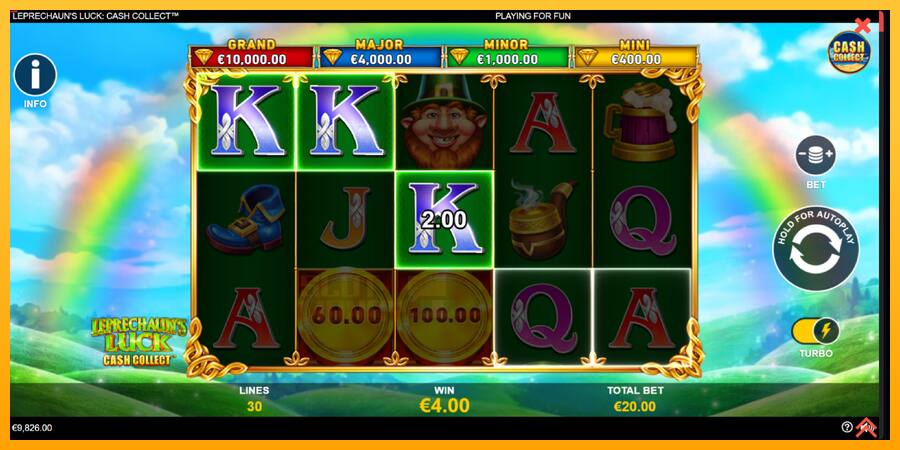 Leprechauns Luck Cash Collect Megaways PowerPlay Jackpot játékgép pénzért, kép 4