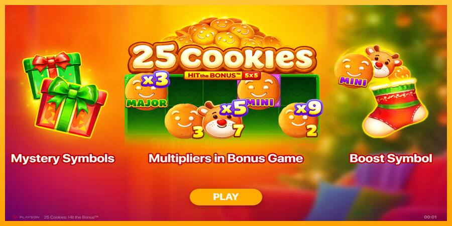 25 Cookies: Hit the Bonus játékgép pénzért, kép 1