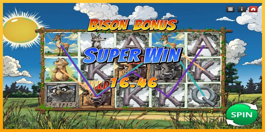 Bison Bonus játékgép pénzért, kép 3