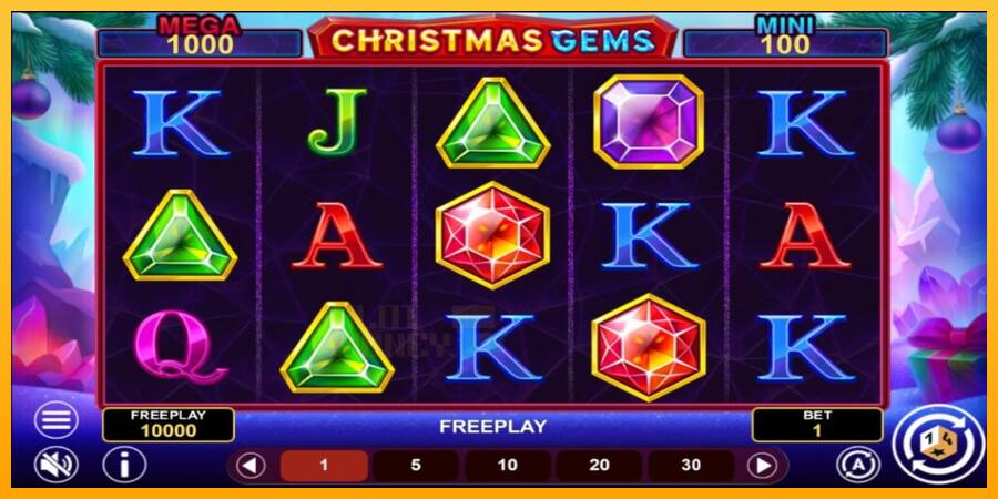 Christmas Gems Hold & Win játékgép pénzért, kép 2