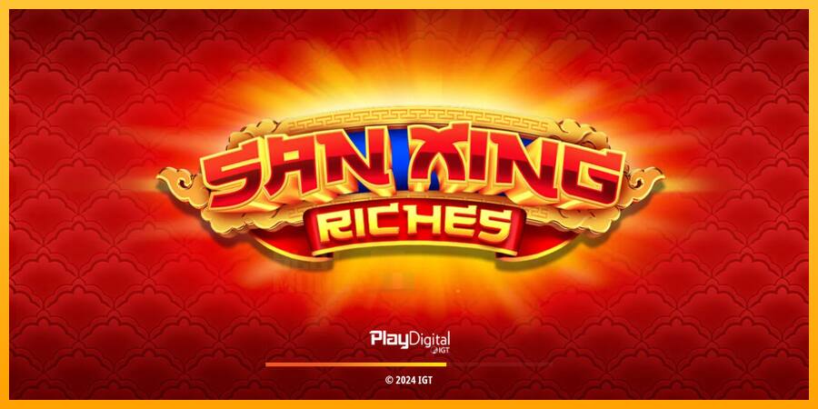 San Xing Riches játékgép pénzért, kép 1