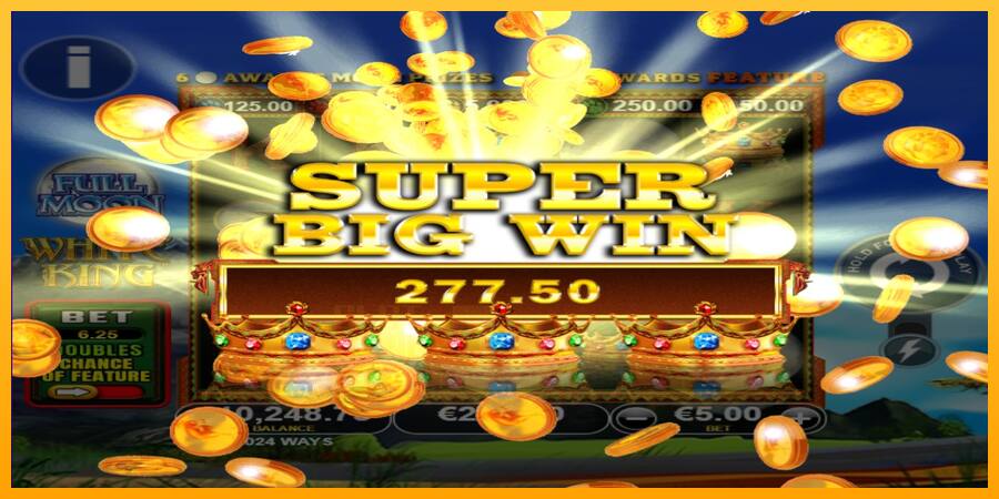 Full Moon: White King PowerPlay Jackpot játékgép pénzért, kép 5