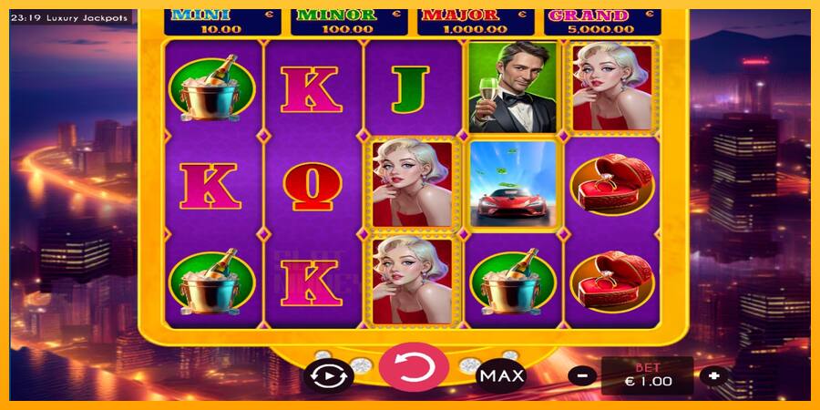 Luxury Jackpots játékgép pénzért, kép 1