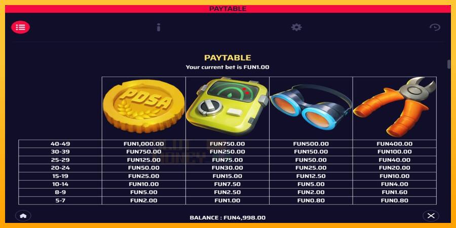 Magawa VS Mines játékgép pénzért, kép 4