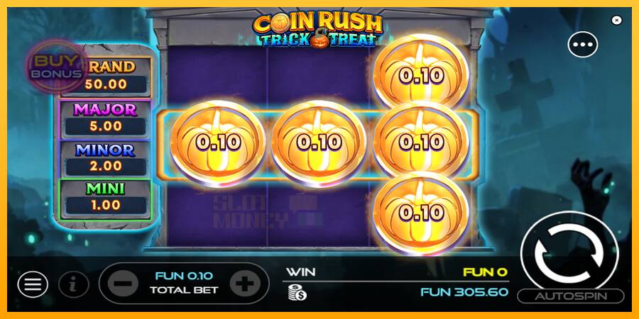 Coin Rush: Trick o Treat játékgép pénzért, kép 3