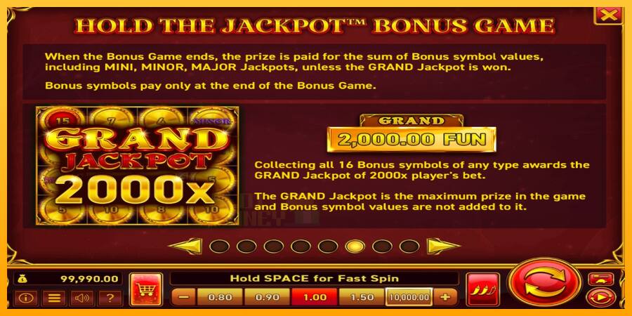 16 Coins Grand Gold Edition Halloween Jackpots játékgép pénzért, kép 5