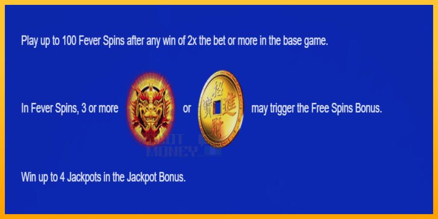 Fortune Coin Fever Spins játékgép pénzért, kép 4