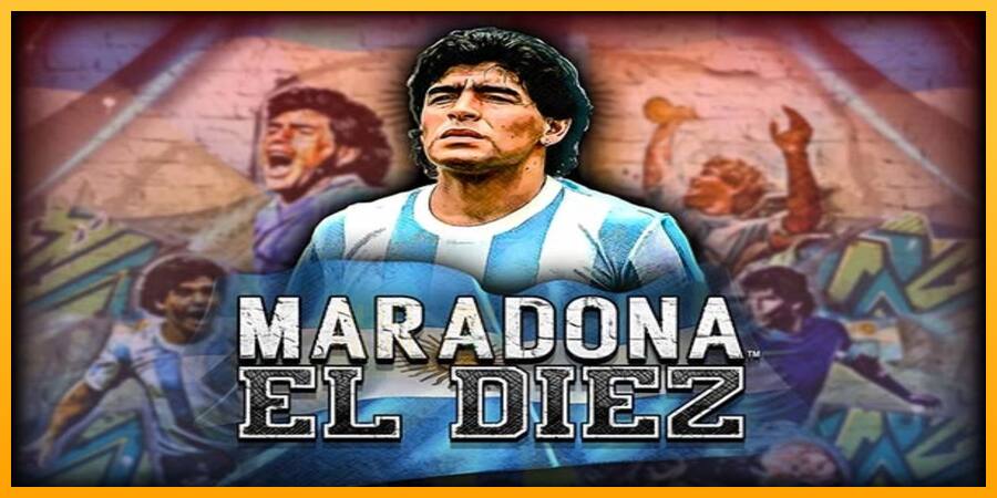 Maradona El Diez játékgép pénzért, kép 1