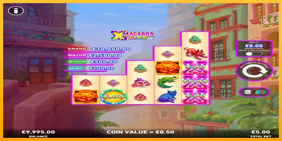 Macabra Linx PowerPlay Jackpot játékgép pénzért, kép 2