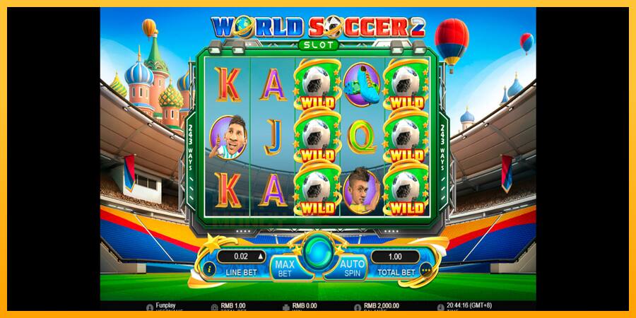 World Soccer Slot 2 játékgép pénzért, kép 1