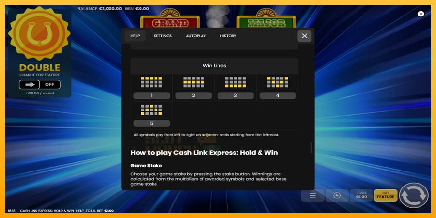 Cash Link Express: Hold & Win játékgép pénzért, kép 7