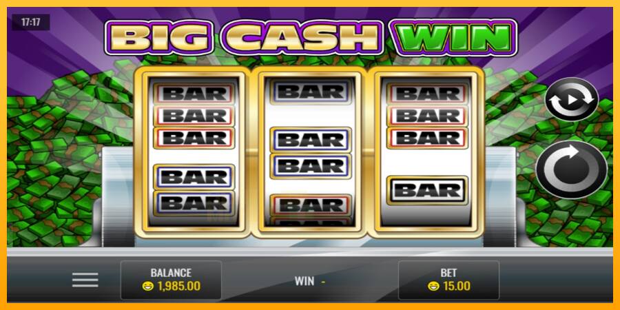 Big Cash Win játékgép pénzért, kép 1