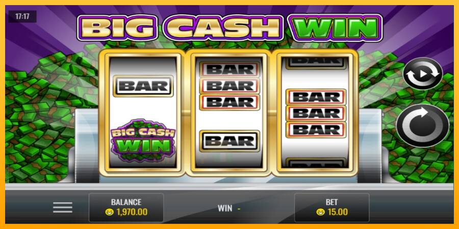 Big Cash Win játékgép pénzért, kép 2