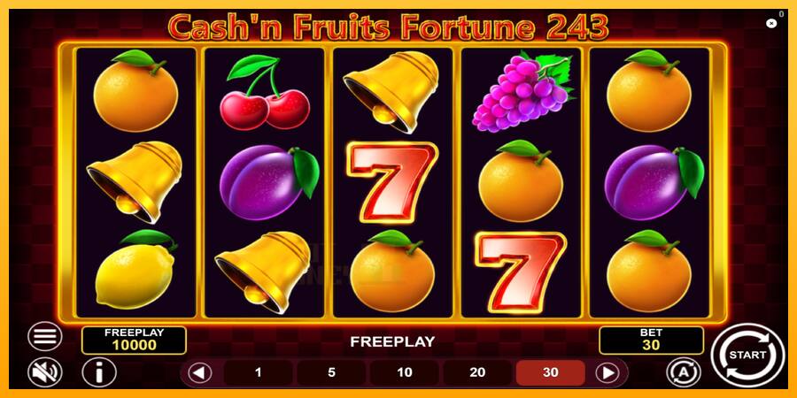 Cashn Fruits Fortune 243 játékgép pénzért, kép 2