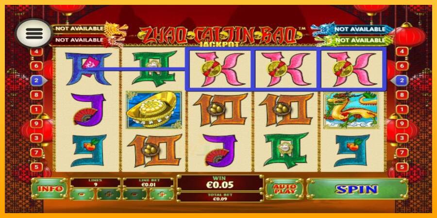 Zhao Cai Jin Bao Jackpot játékgép pénzért, kép 2