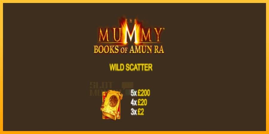 The Mummy Books of Amun Ra játékgép pénzért, kép 5