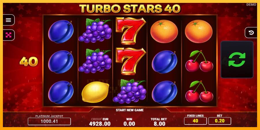 Turbo Stars 40 játékgép pénzért, kép 2