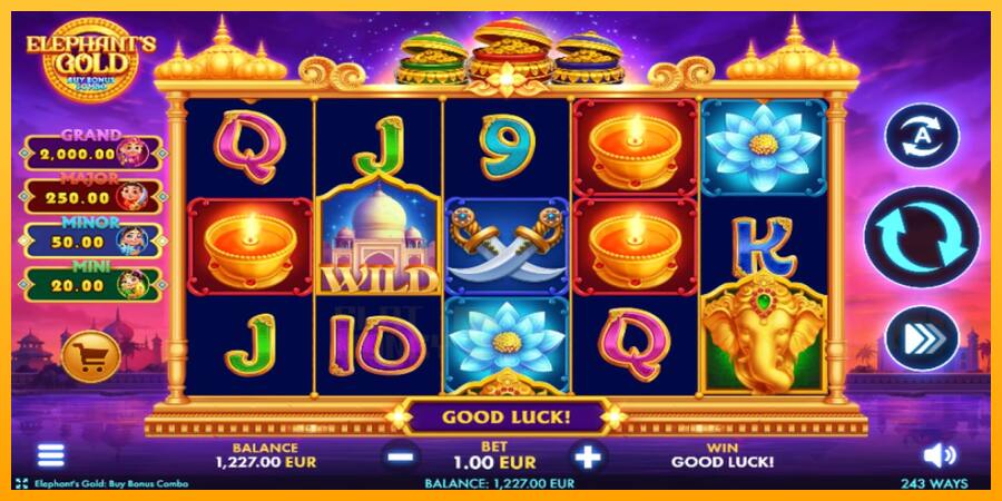 Elephants Gold Buy Bonus Combo játékgép pénzért, kép 2