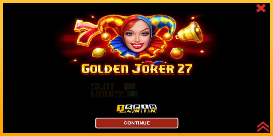 Golden Joker 27 Hold & Win játékgép pénzért, kép 1