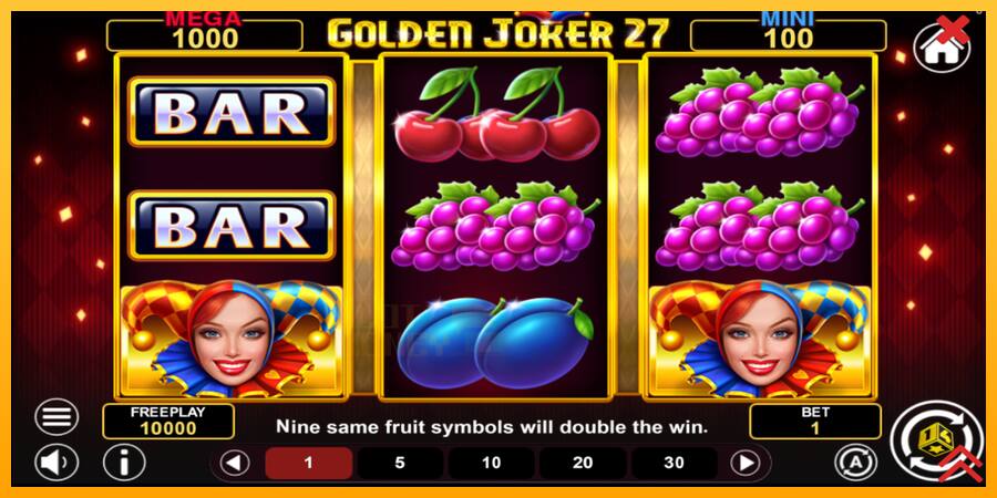 Golden Joker 27 Hold & Win játékgép pénzért, kép 2