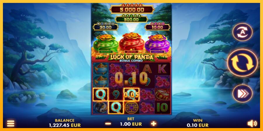 Luck of Panda Bonus Combo játékgép pénzért, kép 3